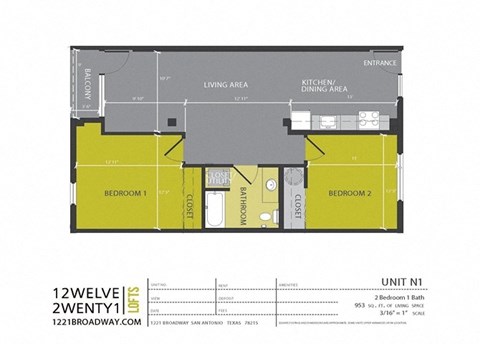 a floor plan of our apartments